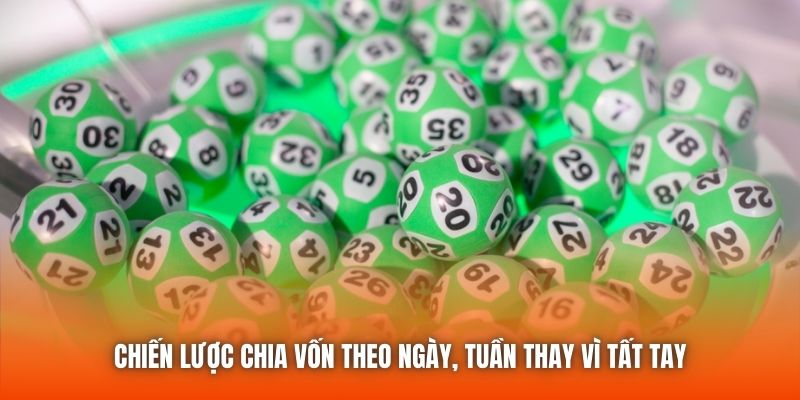 Chiến lược chia vốn theo ngày, tuần thay vì tất tay