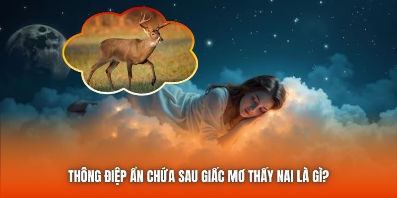 Thông điệp ẩn chứa sau giấc mơ thấy nai là gì?