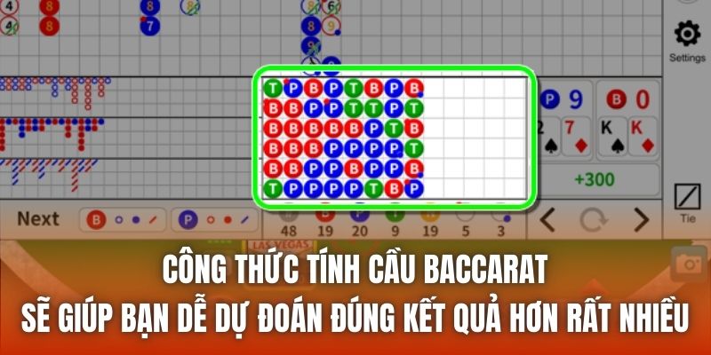 Công thức tính cầu baccarat sẽ giúp bạn dễ dự đoán đúng kết quả hơn rất nhiều