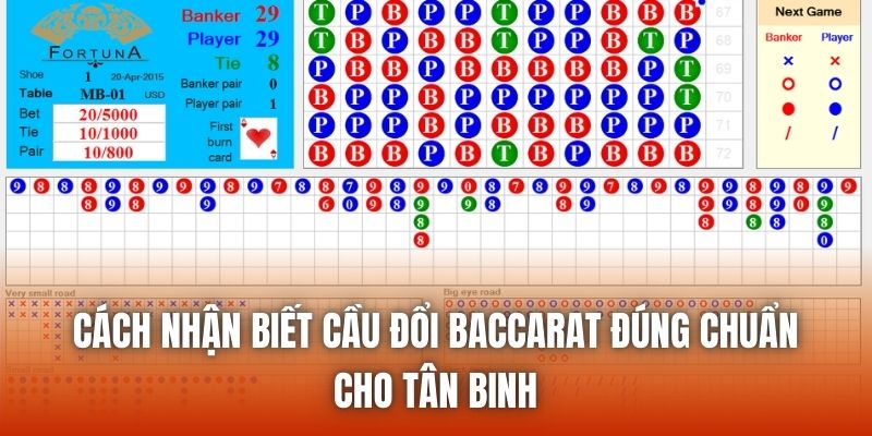 Cách Nhận Biết Cầu Đổi Baccarat Đúng Chuẩn Cho Tân Binh